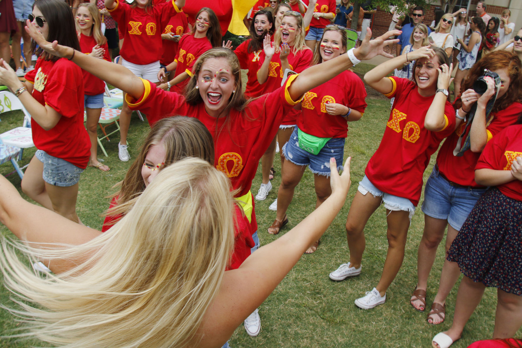 Auburn University bid day 2015
